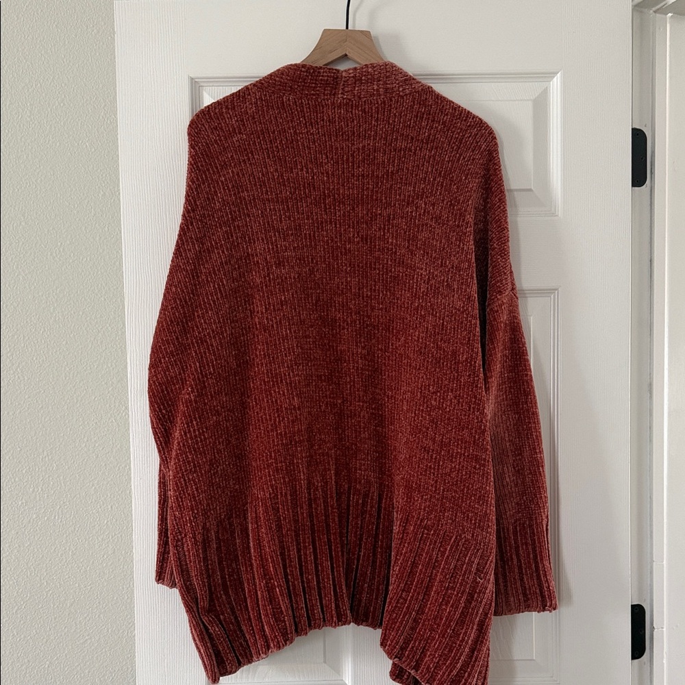 a new day Rust Open-Front Cardigan - Picture 3 of 3